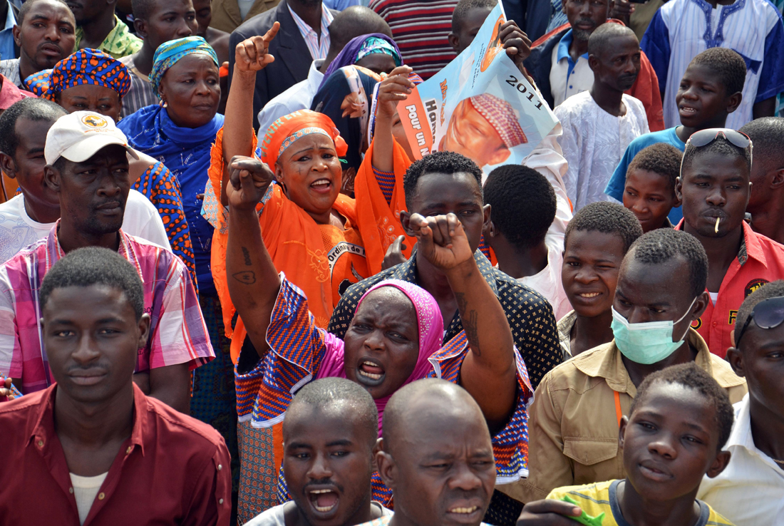 Manifestación de la oposición en Niamey / Fotografía: Getty Images