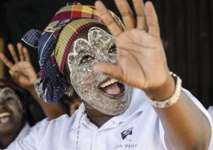 Una mujer en Mafalala, Maputo, Mozambique