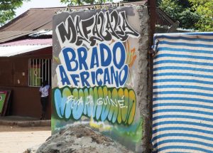 Pintada en Maputo, Mozambique