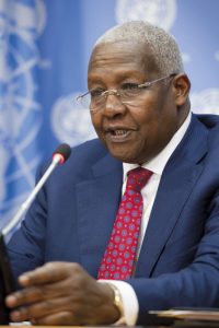 Sam K. Kutesa, ministro de Asuntos Exteriores ugandés