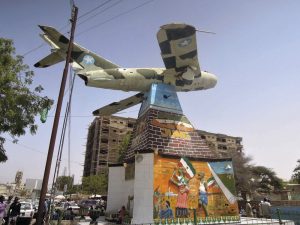 El avión que bombardeó Hargeisa.