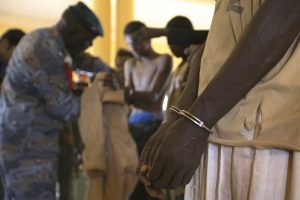 Miembros del Movimiento por la Unidad y la Yihad en África Occidental