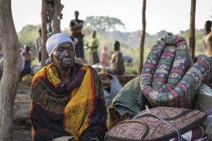 Refugiada sursudanesa